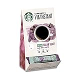 Starbucks VIA Instant Coffee—Dark Roast Coffee—Decaf Italian Roast—100% Arabica—1 box (50...