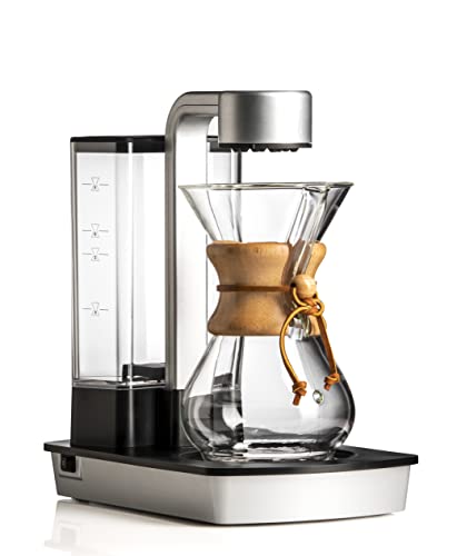 Chemex Ottomatic Coffeemaker Set With 6 Glass Cup , Glass Cover and Cleaner