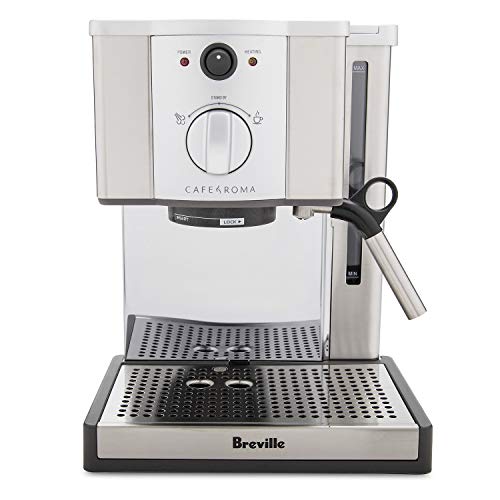 Breville ESP8XL Cafe Roma Stainless Espresso Maker,1.2 liters