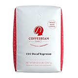 Coffee Bean Direct CO2 Decaf Espresso Coffee, Dark Roast, Whole Bean, 5-Pound Bag