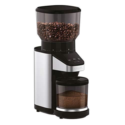 KRUPS GX420851 offee Grinder with Scale, 39 Grind Settings, Large 14 oz Capacity, intuitive...