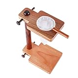 CRWOODCRAFT Premium Stand Drip Pour Over Coffee Maker, Traditional Wooden Chorreador Handmade in...