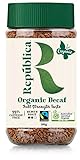 República Organic Decaf Instant Coffee, Cafe Instantaneo, Certified Organic, Fair Trade, Freeze...