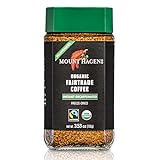 Mount Hagen 3.53oz Organic Freeze Dried Instant Decaf Coffee | Eco-friendly, Fair-Trade...