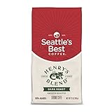 Seattle's Best Coffee Henry's Blend Dark Roast Ground Coffee, 12 Ounce (Pack of 1)