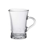 Duralex Made In France Amalfi 6 Oz Clear Espresso Mug, Set of 6