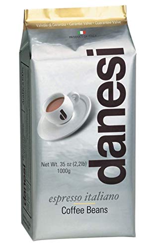 Danesi Caffe Italian Coffee Beans (Whole Roasted Coffee Beans for Espresso) - Espresso Coffee Beans...