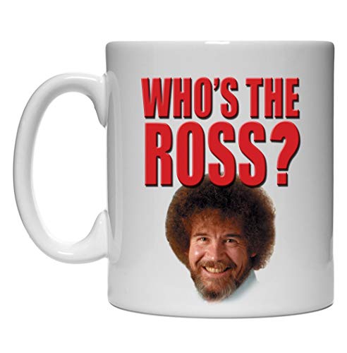 Bob Ross Who's the Ross 15oz Coffee Mug