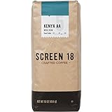 Screen 18 Specialty Grade Premium Kenya AA Coffee Beans, Single Origin, Medium Dark Roast, Whole...