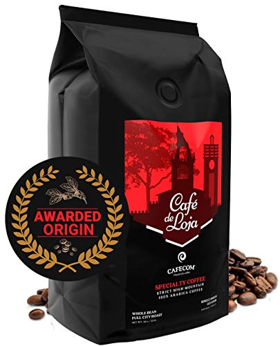 Café de Loja Gourmet Coffee Beans - High Altitude Specialty Whole Bean Coffee Medium to Dark Roast...