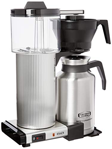 Technivorm Moccamaster 39340 CDT Grand Coffee Maker, 60 Ounce, Silver