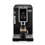 De'Longhi Dinamica Espresso Machine, Black - Automatic Bean-to-Cup Brewing, Built-In Steel Burr...