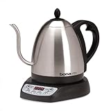 Bonavita 1L Digital Variable Temperature Gooseneck Electric Kettle for Coffee Brew and Tea Precise...