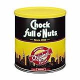 Chock Full o’Nuts Original Roast, Medium Roast Ground Coffee – Gourmet Coffee Beans – Smooth,...