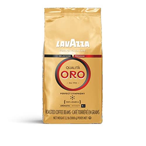 Lavazza Qualita Oro - Whole Bean Coffee, 0.55 Pound (Pack of 4)