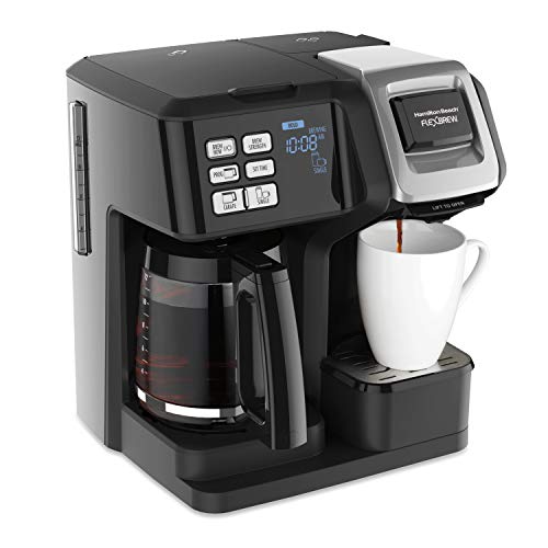 Hamilton Beach 49976 FlexBrew Trio 2-Way Coffee Maker, Compatible with K-Cup Pods or Grounds, Combo,...