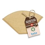 Bolio Organic Hemp Reusable Coffee Filter (1, No.2 Flat)