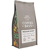 Coffee Bros., Medium Roast — Whole Bean — 100% Arabica — 1 Bag (12oz) — Brazil & Ethiopia...