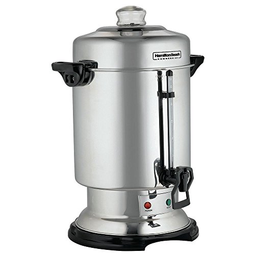 Hamilton Beach Commercial Stainless Steel Coffee Urn, 60 Cup Capacity D50065, 16