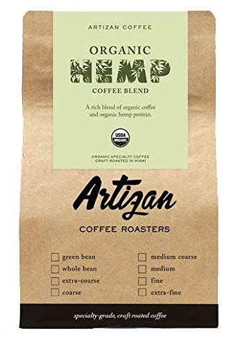 Organic Hemp Coffee Medium-Dark Roast - Artizan Coffee Roasters (Hemp)