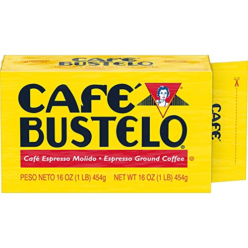 Supreme by Bustelo Espresso Style Dark Roast Ground Coffee Brick, 16 Ounces