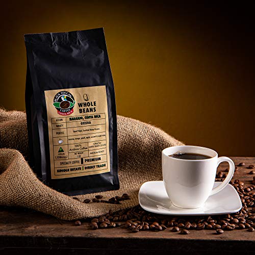 GEISHA, Black Toucan Coffee, Imported from Costa Rica Geisha Honey 1 Lb, Single Estate Specialty...