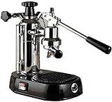 La Pavoni EPBB-8 Europiccola 8-Cup Lever Style Espresso Machine, Black Base