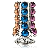 Peak Coffee Pod Holder for 30+ Nespresso Vertuo Vertuoline Pods- Extra Storage Available Inside...