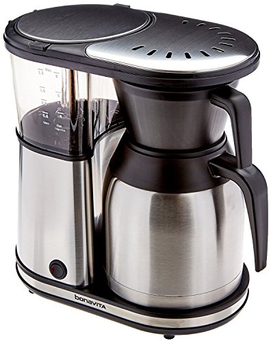 ---Bonavita 8 Cup Coffee Maker, One-Touch Pour Over Brewing with Thermal Carafe, SCA Certified,...