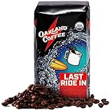 Oakland Coffee Works, Organic, Last Ride In, Single-Origin, Certified Compostable Bag, 12 Ounce,...