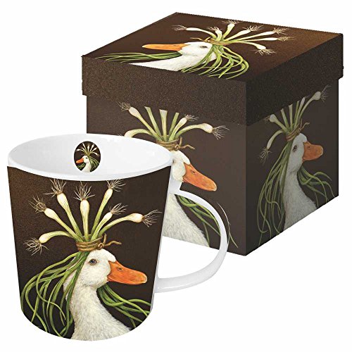 Paperproducts Design Decorative Bone China Mug Gift Box Set - Tabletop Kitchen Décor for Beverages,...