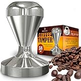 Benicci Espresso Coffee Tamper, Premium Quality Stainless Steel, Solid Heavy, Barista Style,...