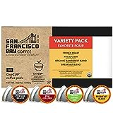San Francisco Bay Compostable Coffee Pods - Original Variety Pack (80 Ct) K Cup Compatible including...