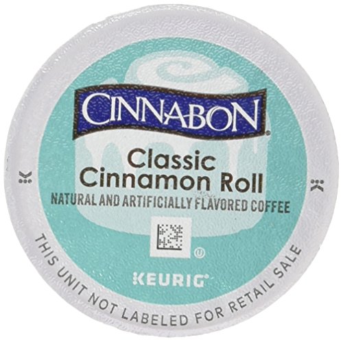 Cinnabon Classic Cinnamon Roll K-Cup Coffee,48 K-Cups