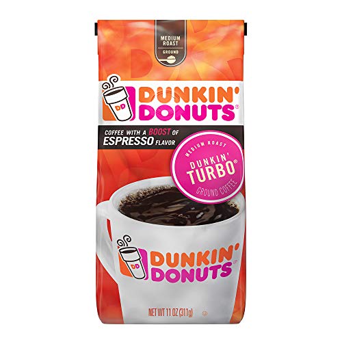 Dunkin' Donuts Turbo Ground Coffee, 11 oz