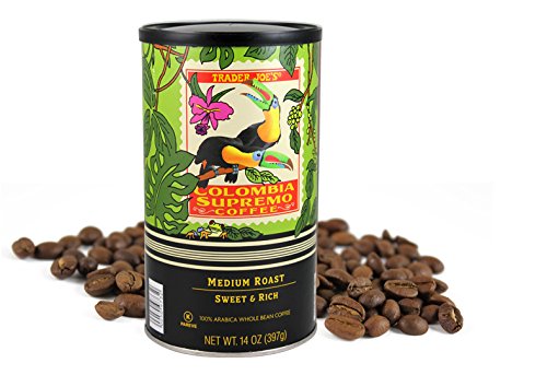 Trader Joe's Colombia Supremo Coffee 14 OZ (1 pack)