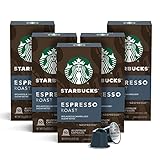 Starbucks by Nespresso Dark Roast Espresso (50-count single serve capsules, compatible with...