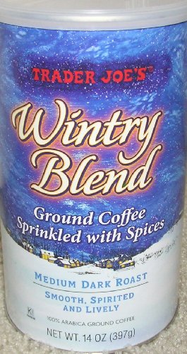 Trader Joe's Wintry Blend Ground Coffee, 14 ounces (Pack of 2)