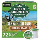 Green Mountain Coffee Roasters Kenya Highlands, Single-Serve Keurig K-Cup Pods, Medium Roast Coffee,...