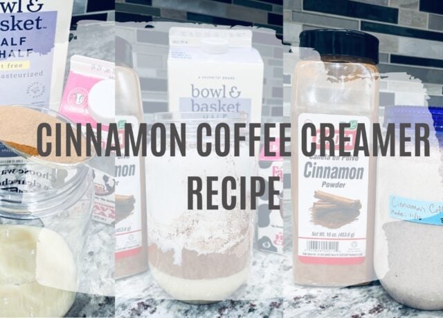 cinnamon coffee creamer recipe