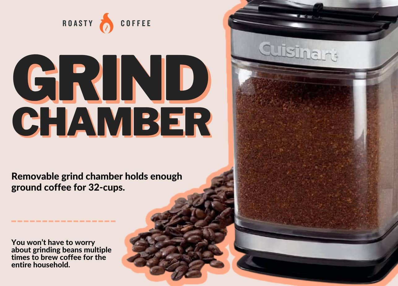 CUISINART DBM 8 GRIND CHAMBER