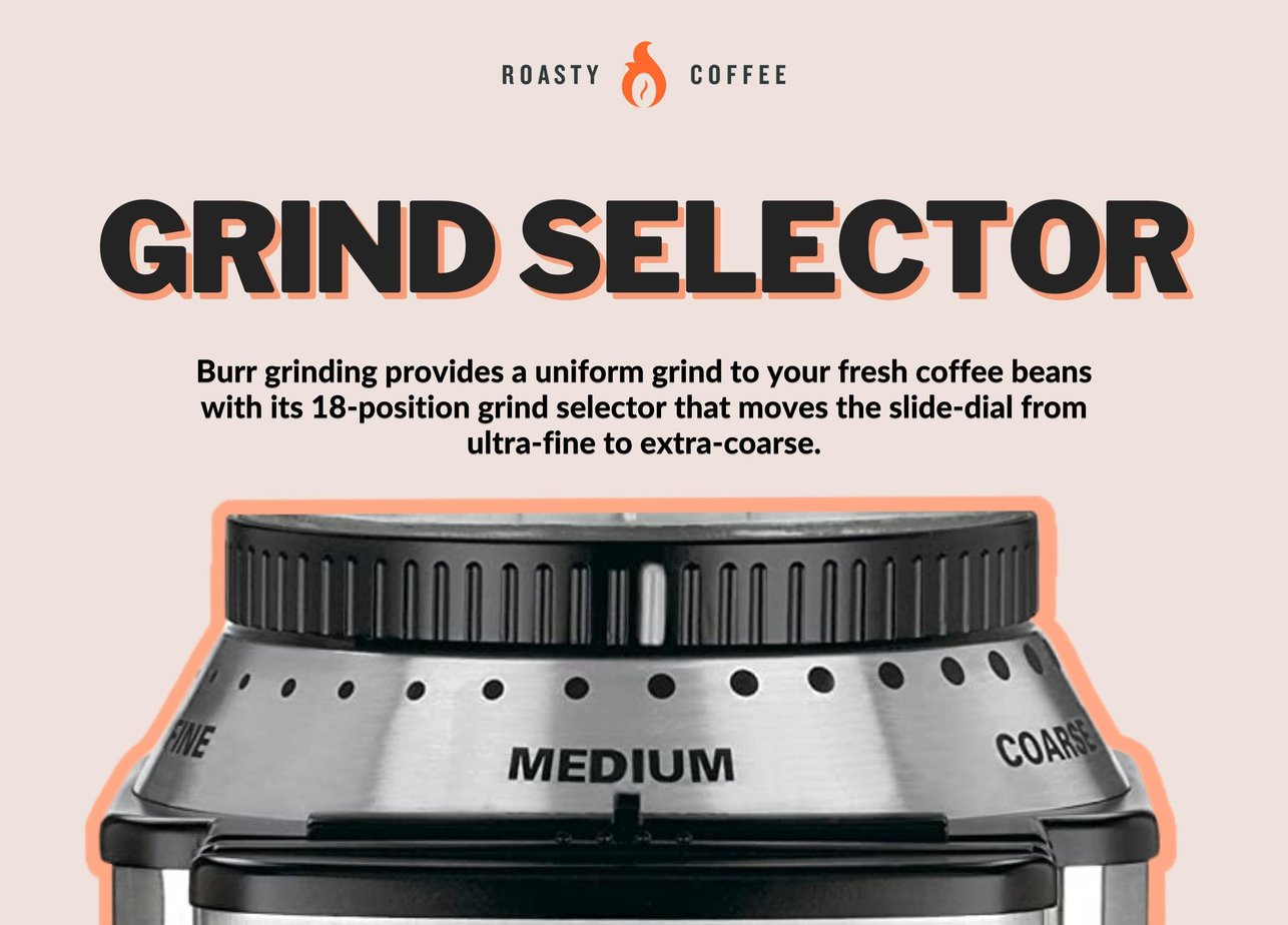 CUISINART DBM 8 GRIND SELECTOR