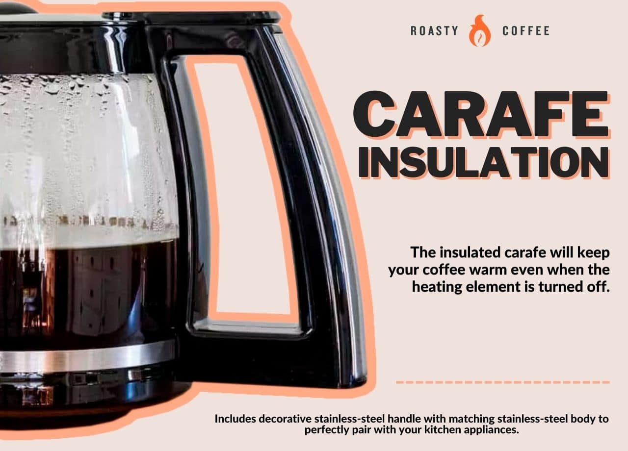 CUISINART DCC-3200 CARAFE INSULATION