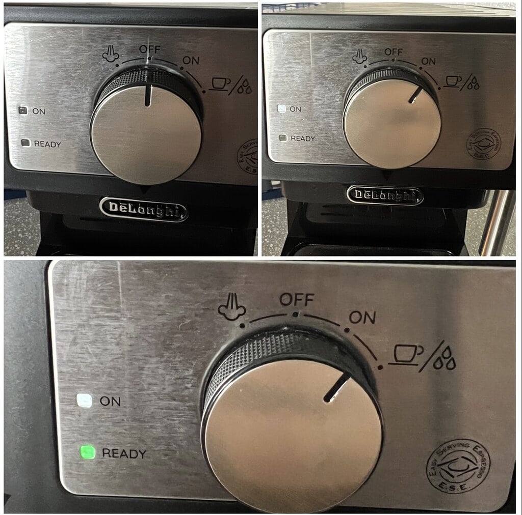 DeLonghi Stilosa Control panel