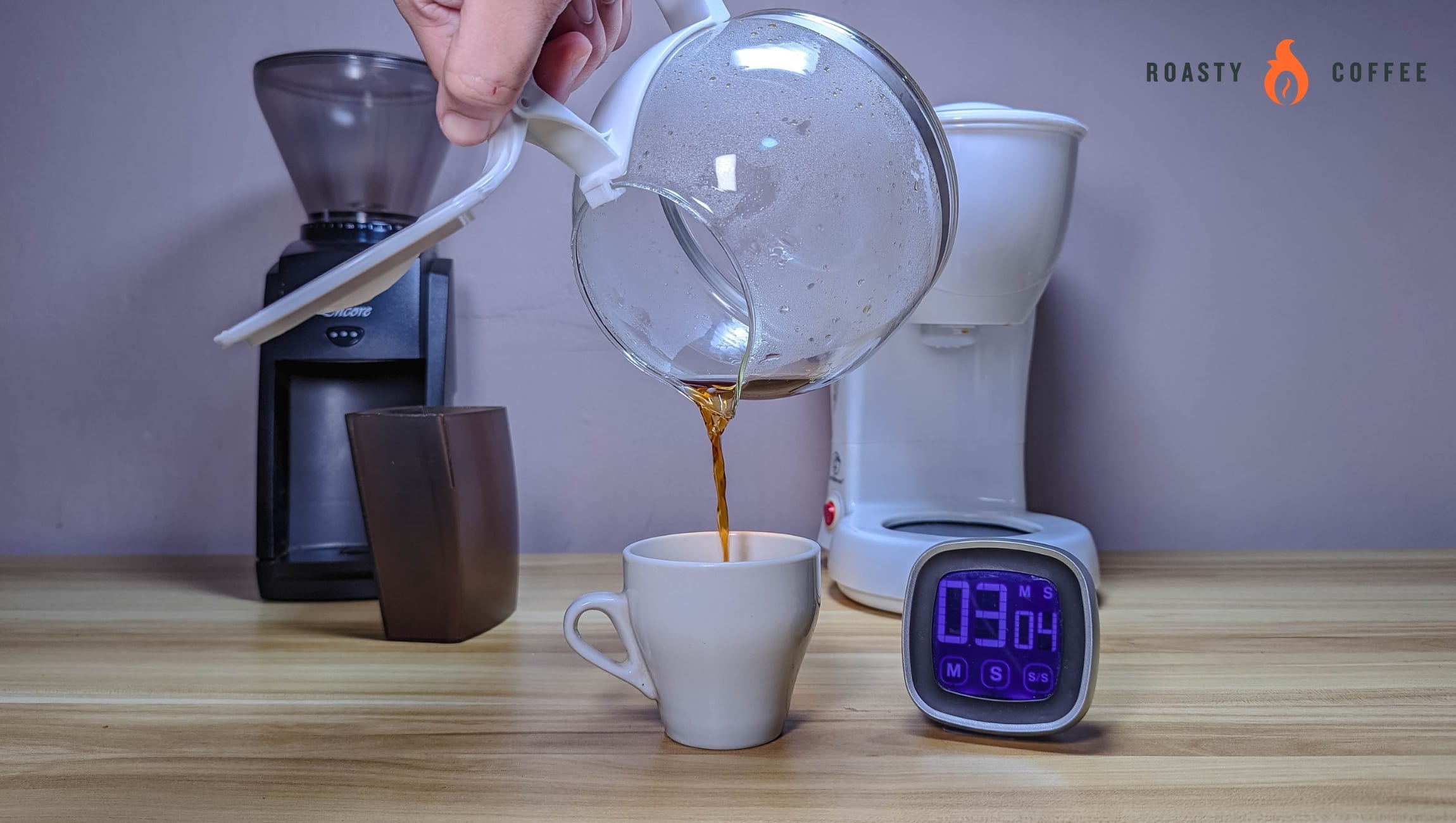 Drip Coffeemaker Brew Time