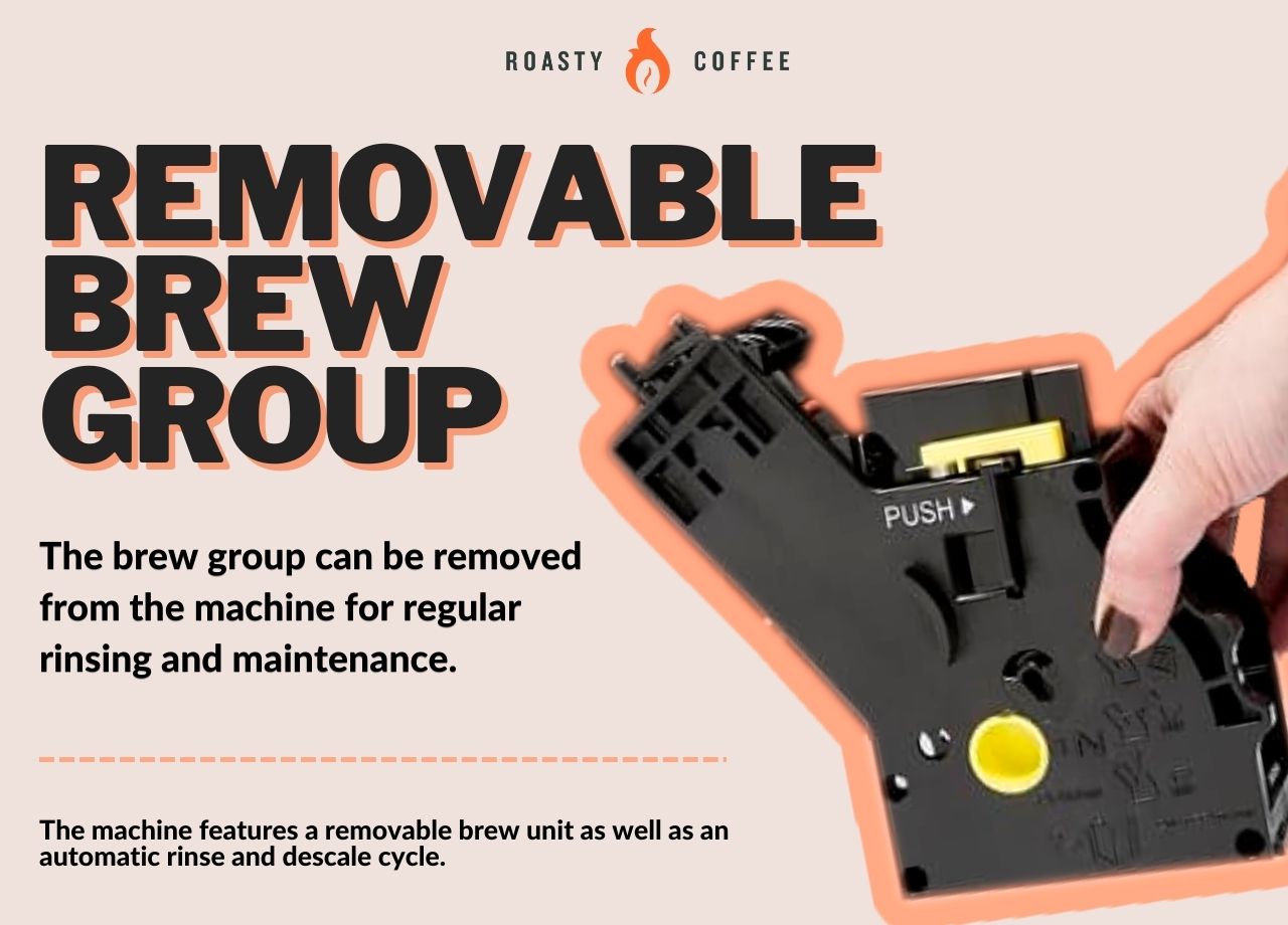 GAGGIA ANIMA Removable brew group