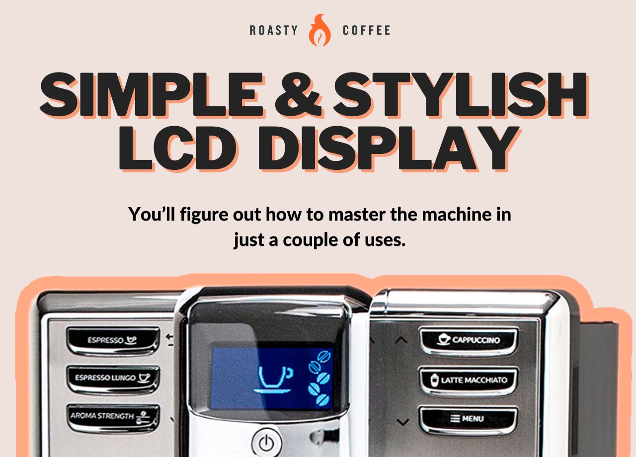 GAGGIA ANIMA simple & stylish lcd display