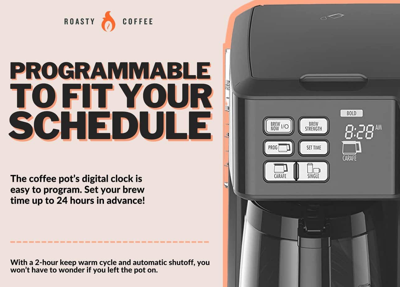 HAMILTON BEACH FLEXBREW Programmable to Fit Your Schedule