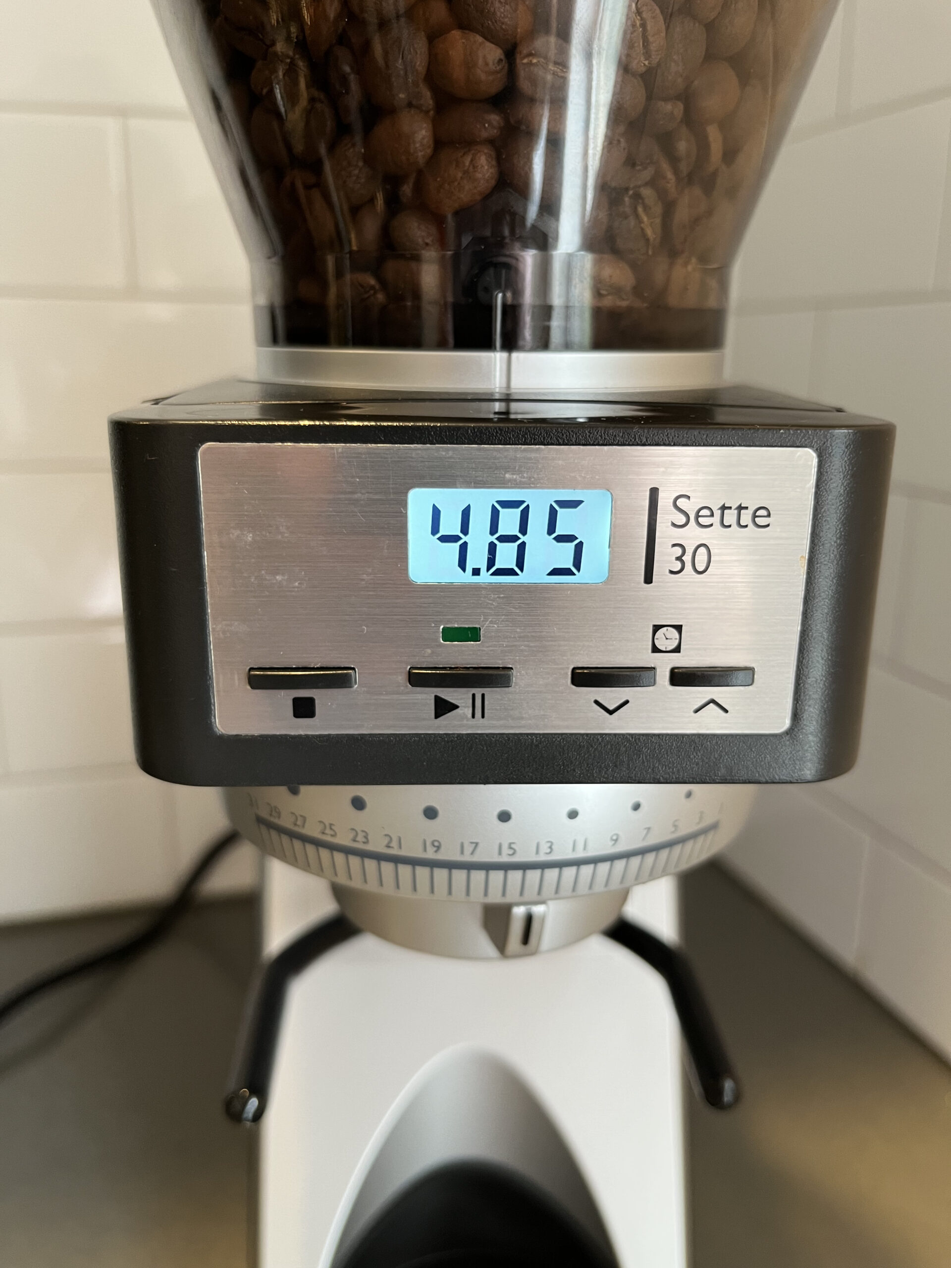 baratza sette dosing timer