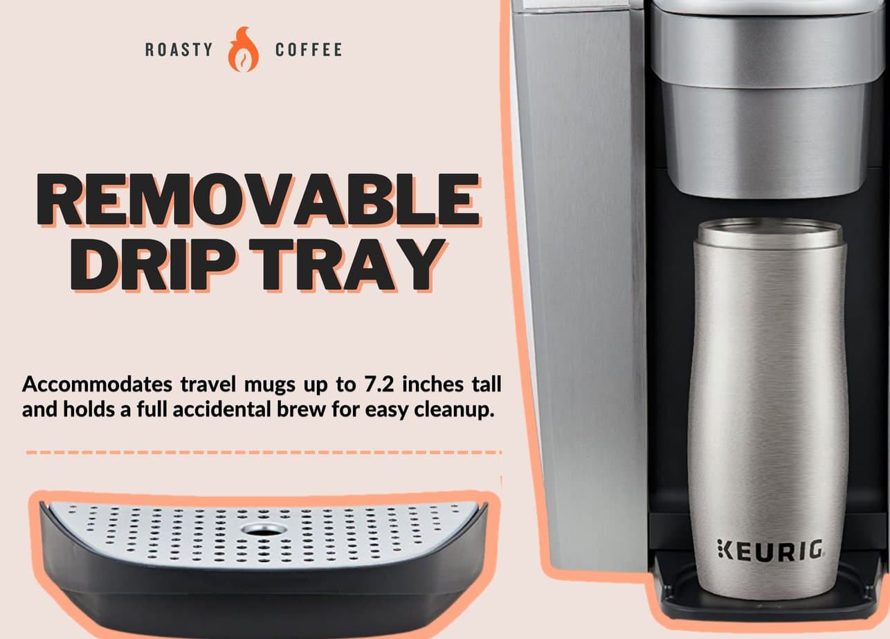 Keurig K-Elite REMOVABLE DRIP TRAY